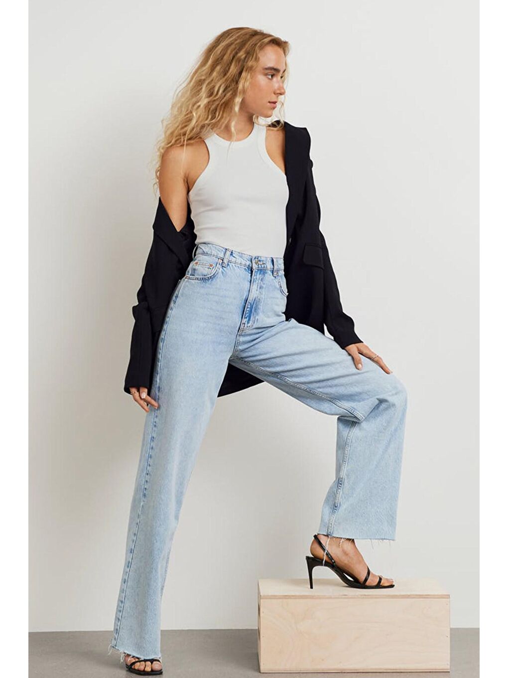 Beyaz Bodysuit Mg1283-2