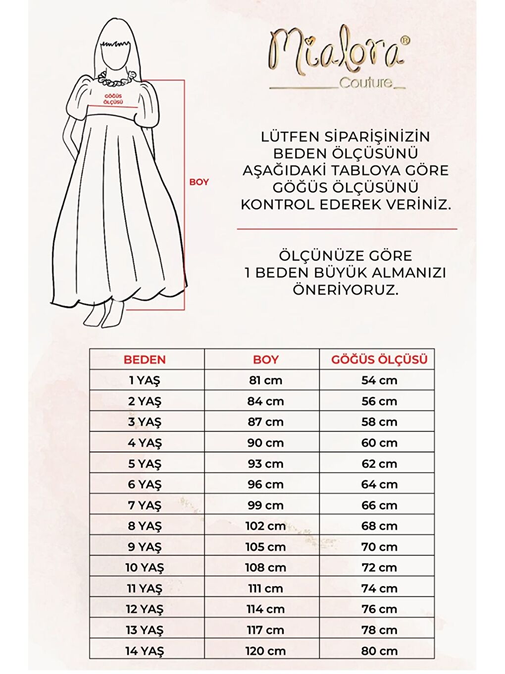Kırmızı Taç Aksesuarlı, Kız Çocuk Parti Elbisesi, Abiye Elbise_M1919-7
