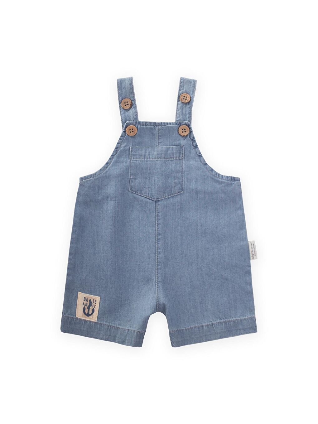 Askılı Jean Tulum 0 3 Yaş Mavi