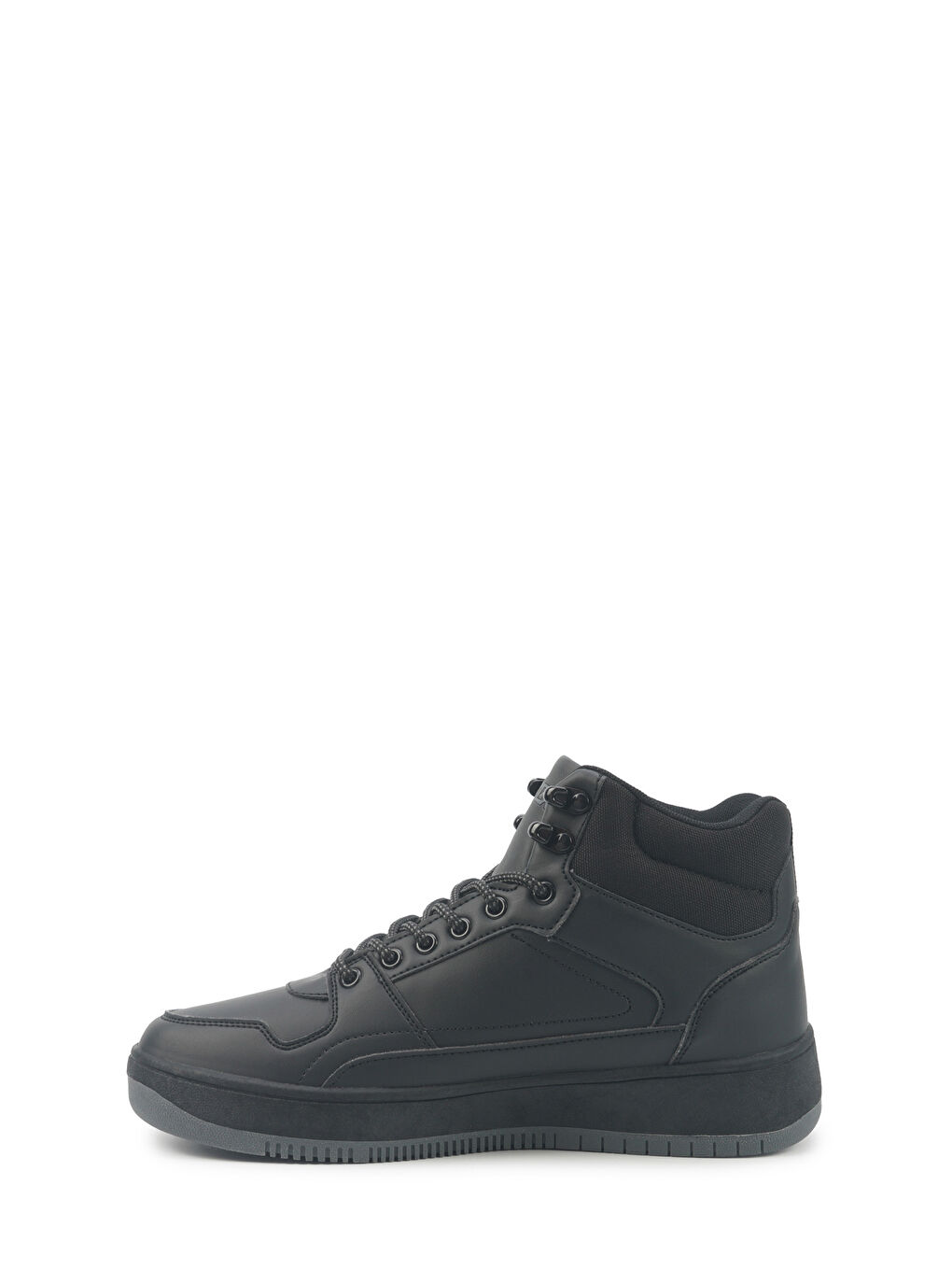 INT1125K149-KRK 5PR Siyah Erkek High Sneaker-2
