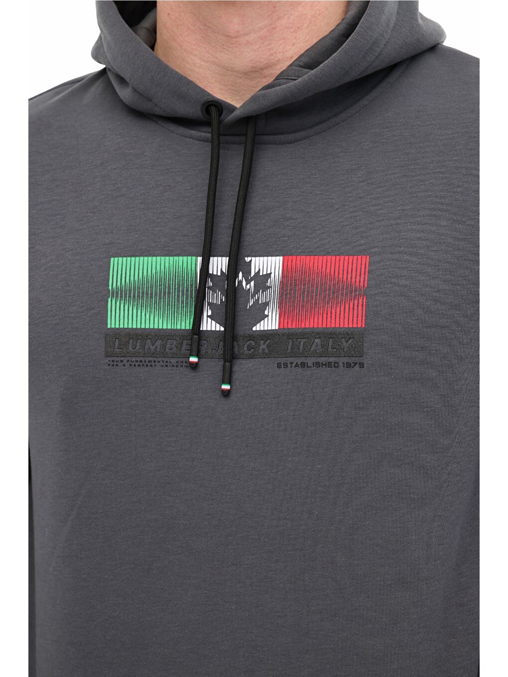 Gri ML MAGRO 17ITL706 5PR Antrasit Erkek Sweatshirt-3