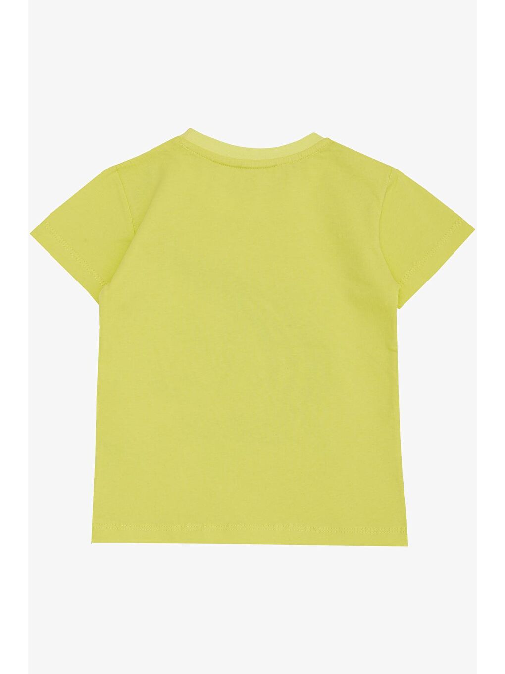 Erkek Çocuk Tişört Sevimli Timsahcık Baskılı Sarı (3-8 Yaş)-1