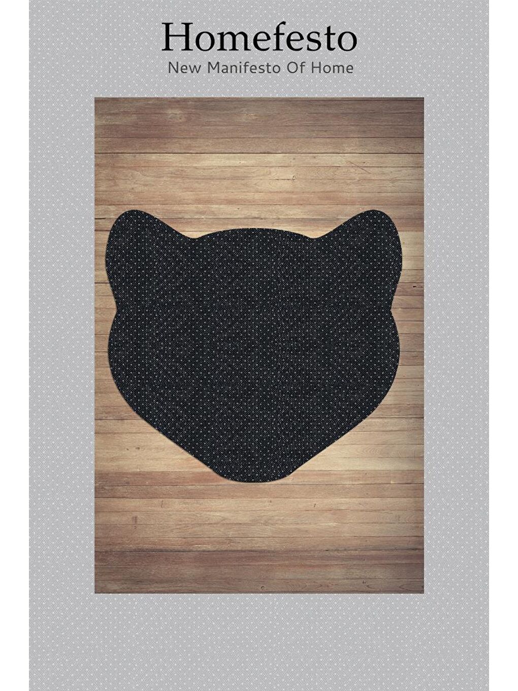 Karışık Pamuk Taban, Yıkanabilir, Kaydırmaz Taban, Modern Halı  180 x 180 cm-2