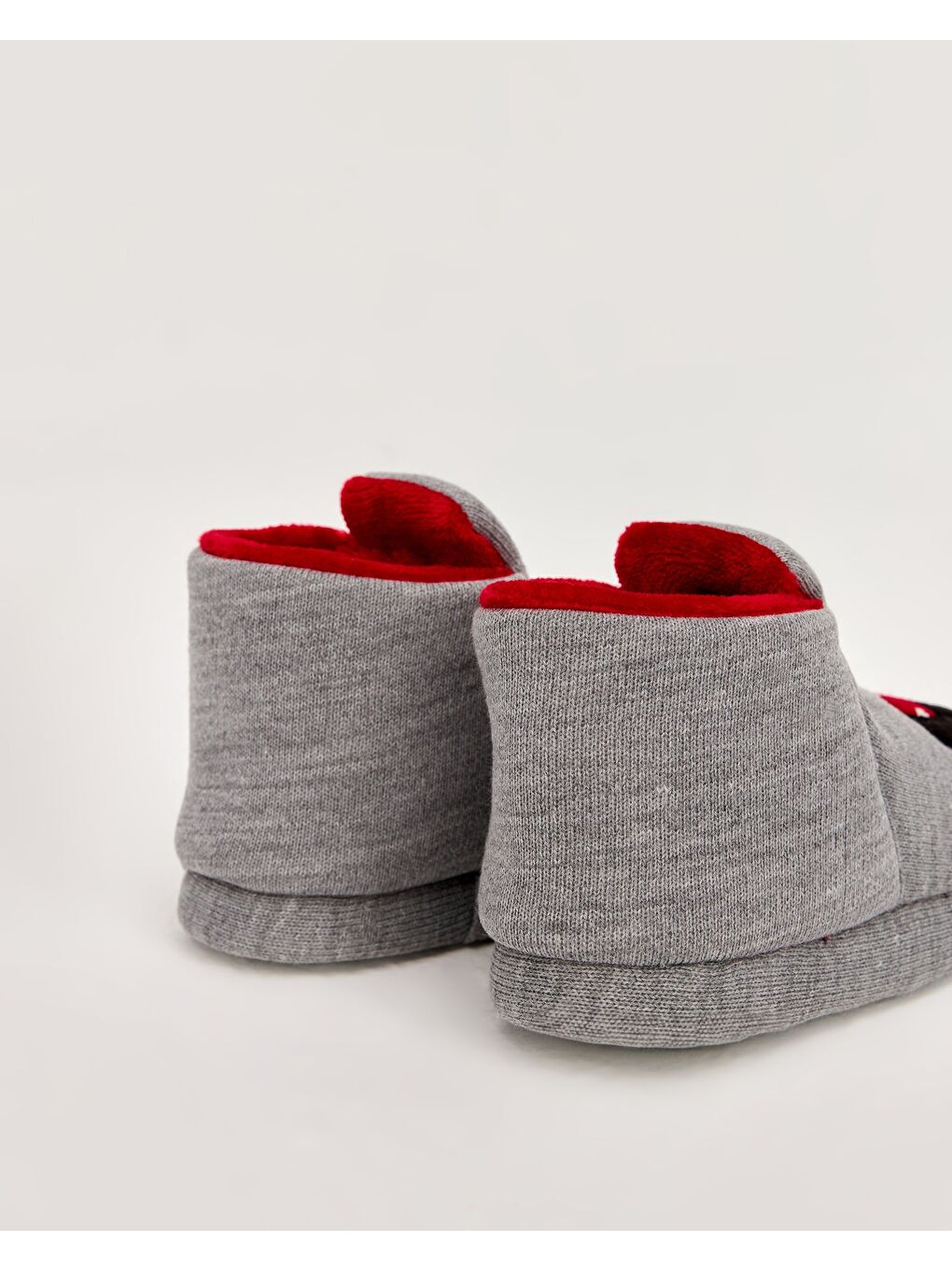 Gri Kadın Mickey Mouse Panduf - MICKE-2