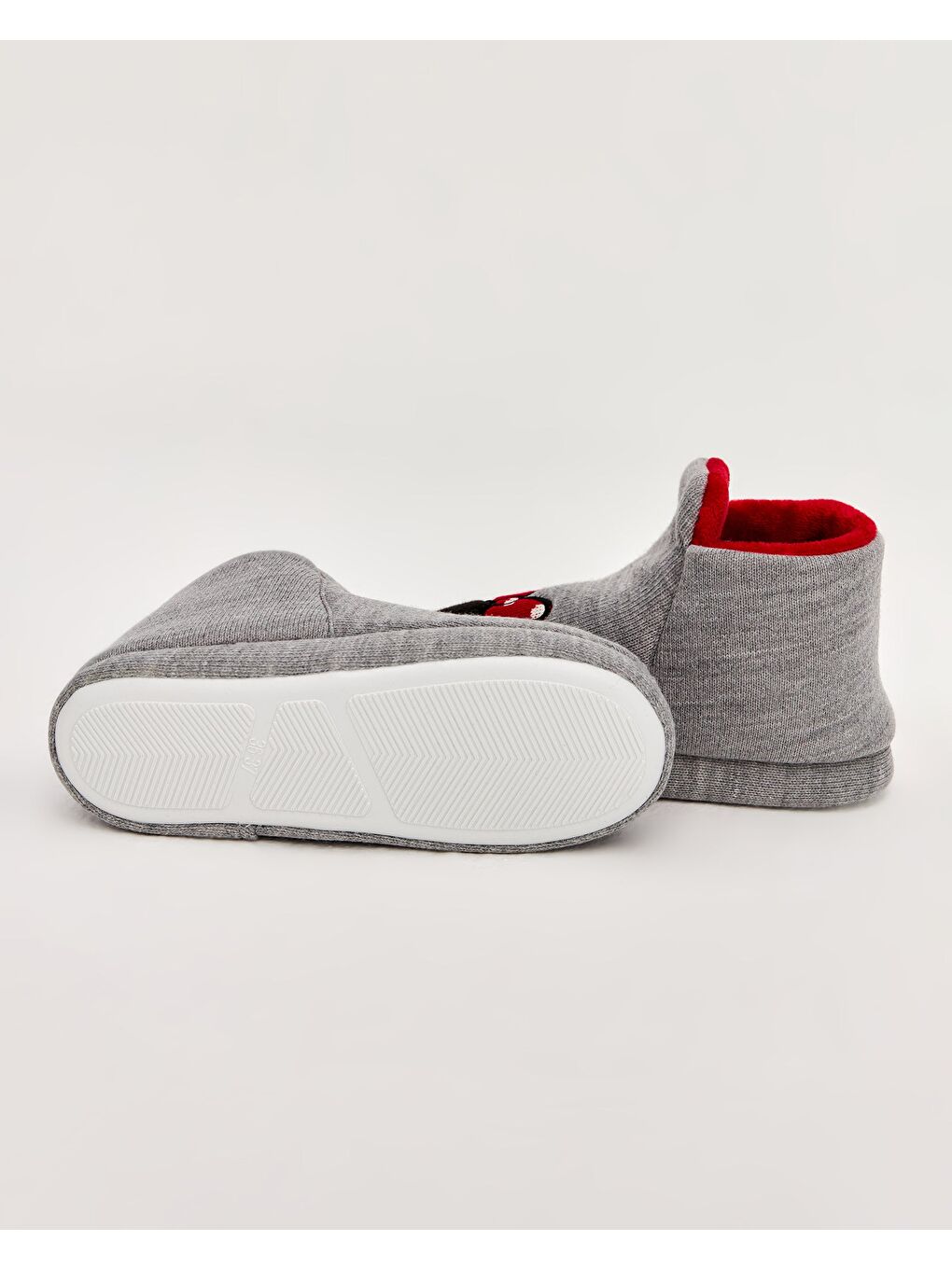 Gri Kadın Mickey Mouse Panduf - MICKE-3