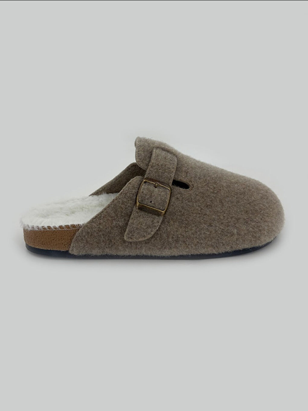 Kahverengi Kadın Ev Terliği - FENTİ