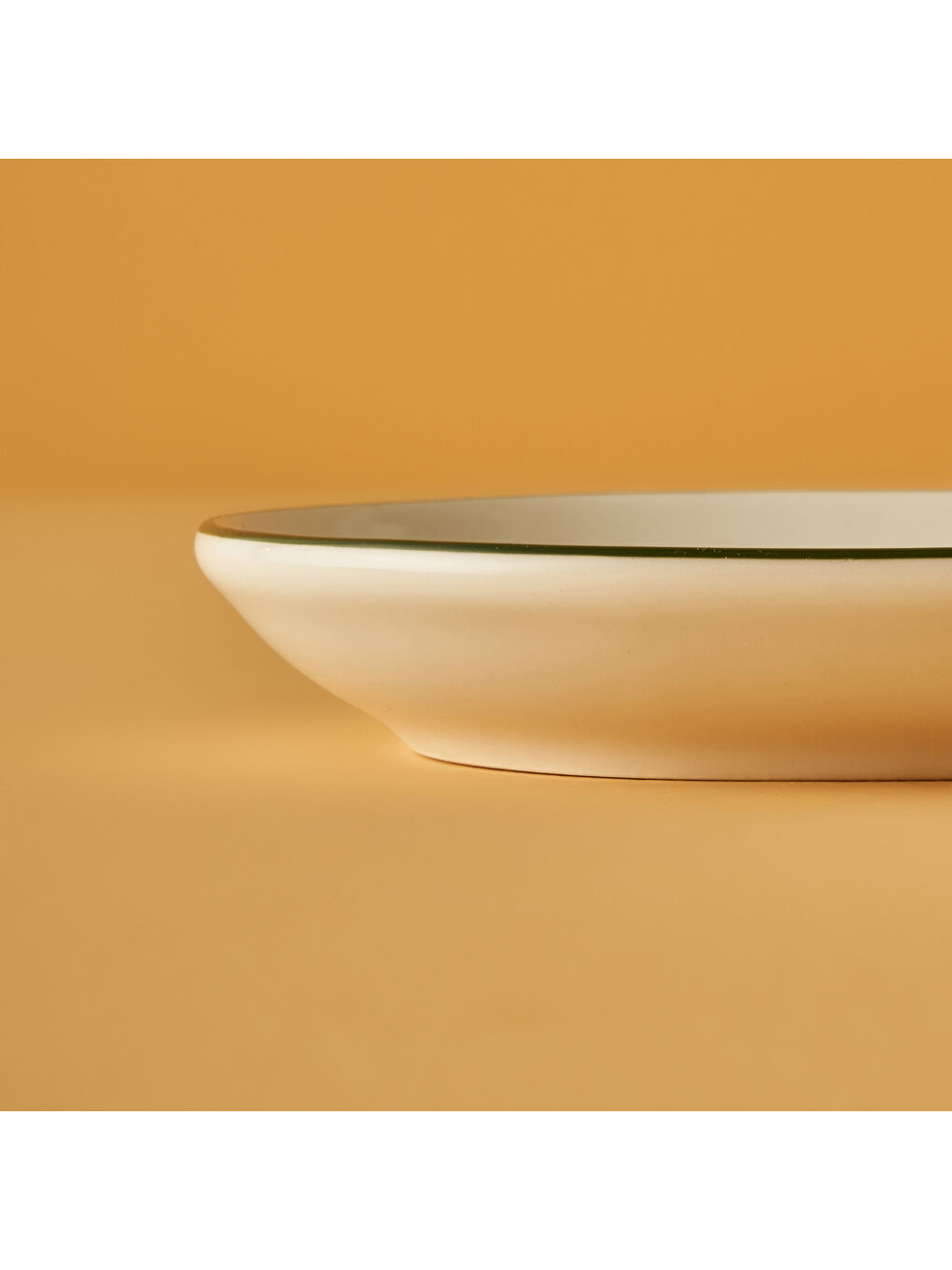 Line Oval Sunum Tabağı Yeşil (23x14 cm)-2