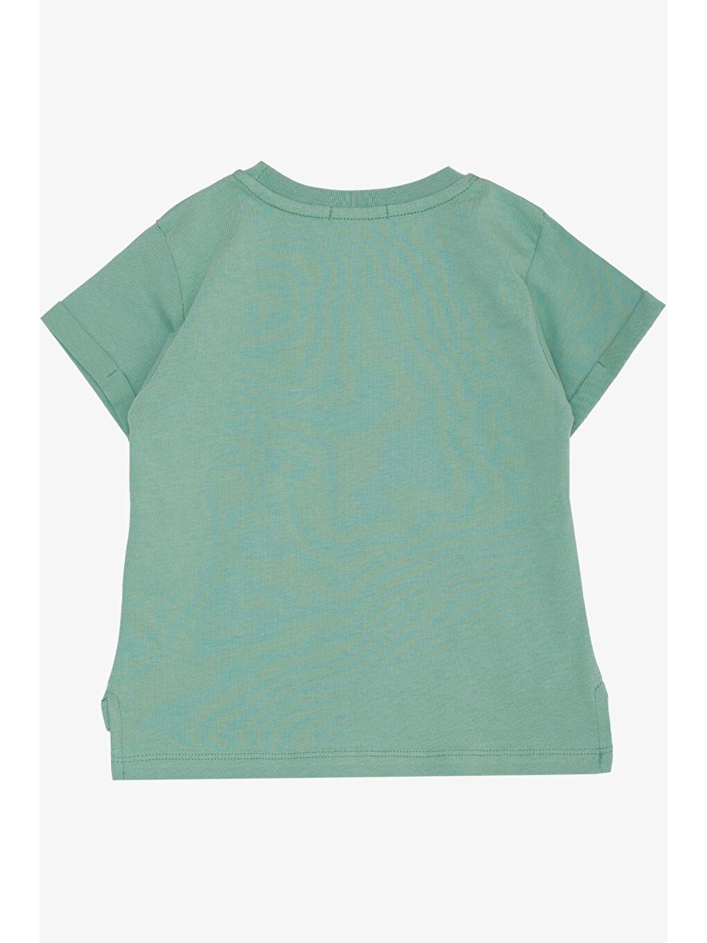 Erkek Çocuk Tişört Slogan Temalı Araba Baskılı Mint Yeşili (2-6 Yaş)-1