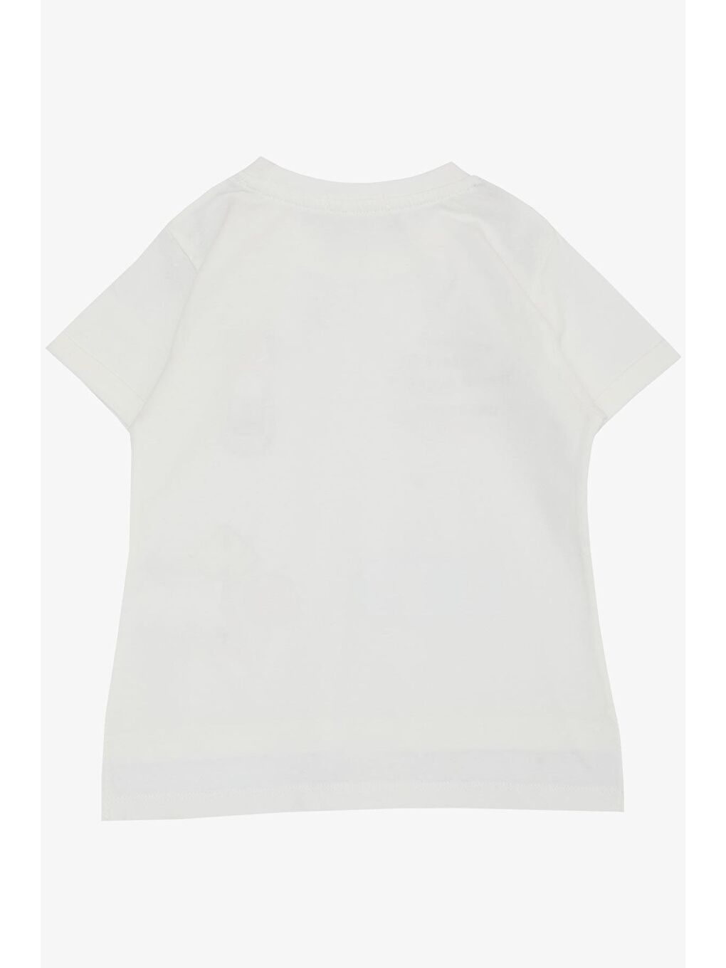 Erkek Çocuk Tişört Slogan Temalı Araba Baskılı Ekru (2-6 Yaş)-1