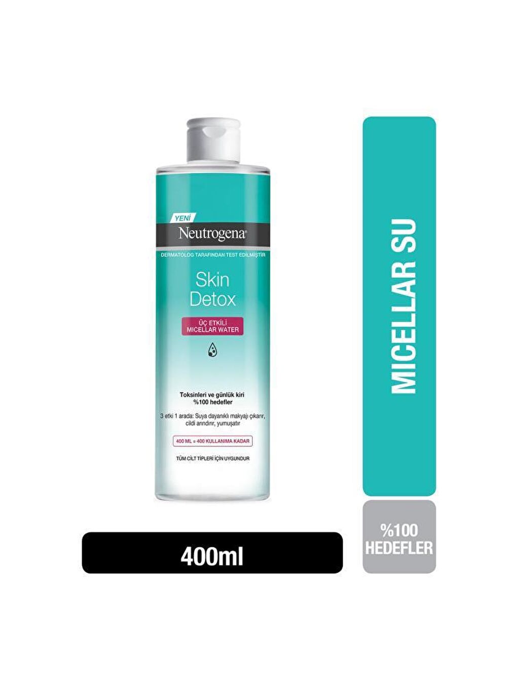 Neutrogena Renksiz Skin Detox 400ml