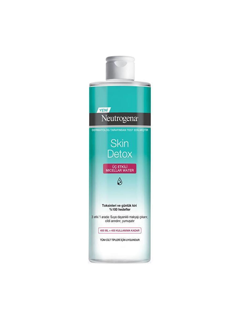 Neutrogena Renksiz Skin Detox 400ml - 1