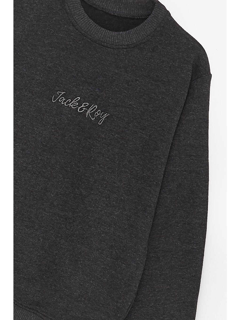 Antrasit Baskılı Mevsimlik Erkek Çocuk Sweatshirt-2