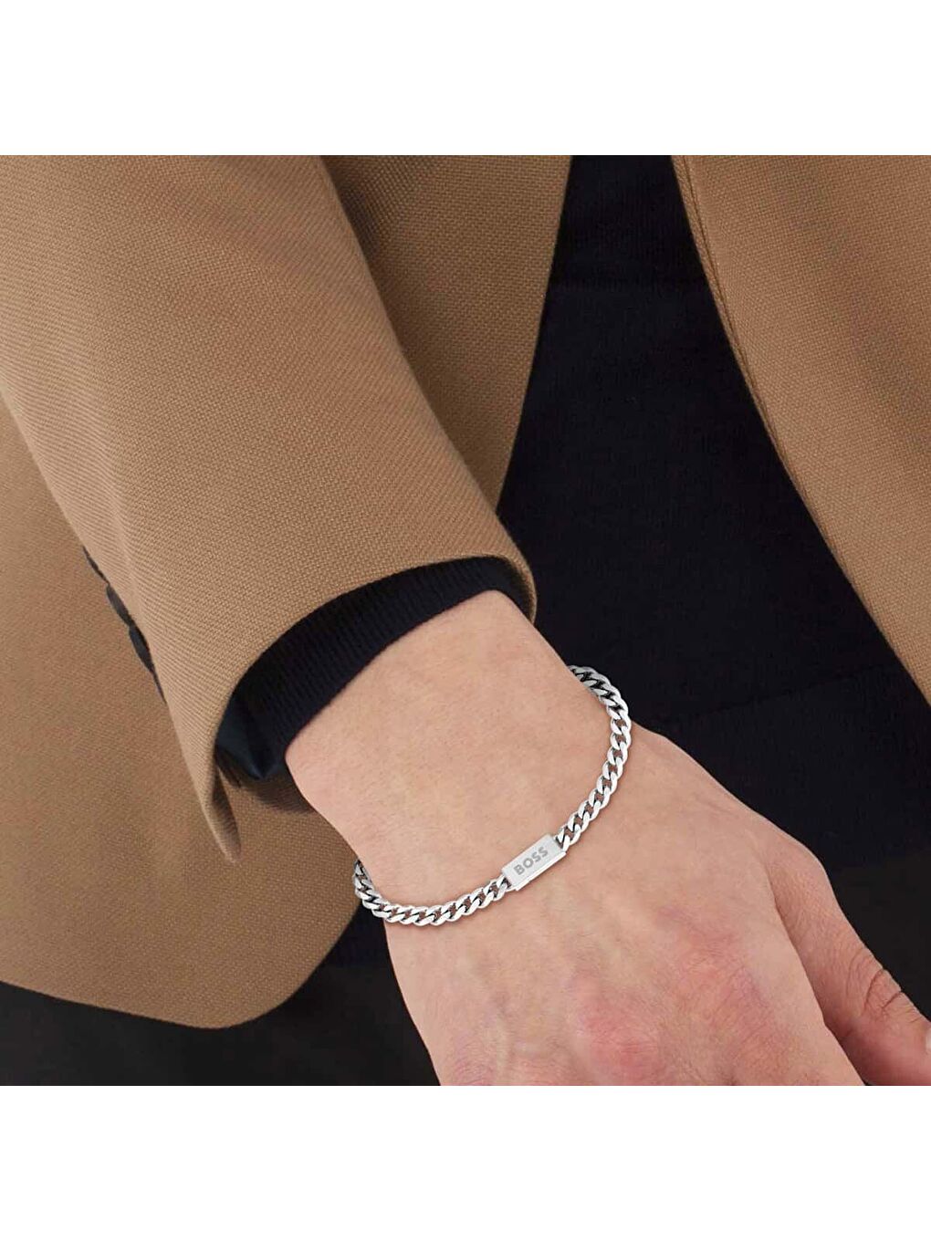 Gri HBJ1580556M Erkek Bileklik-1