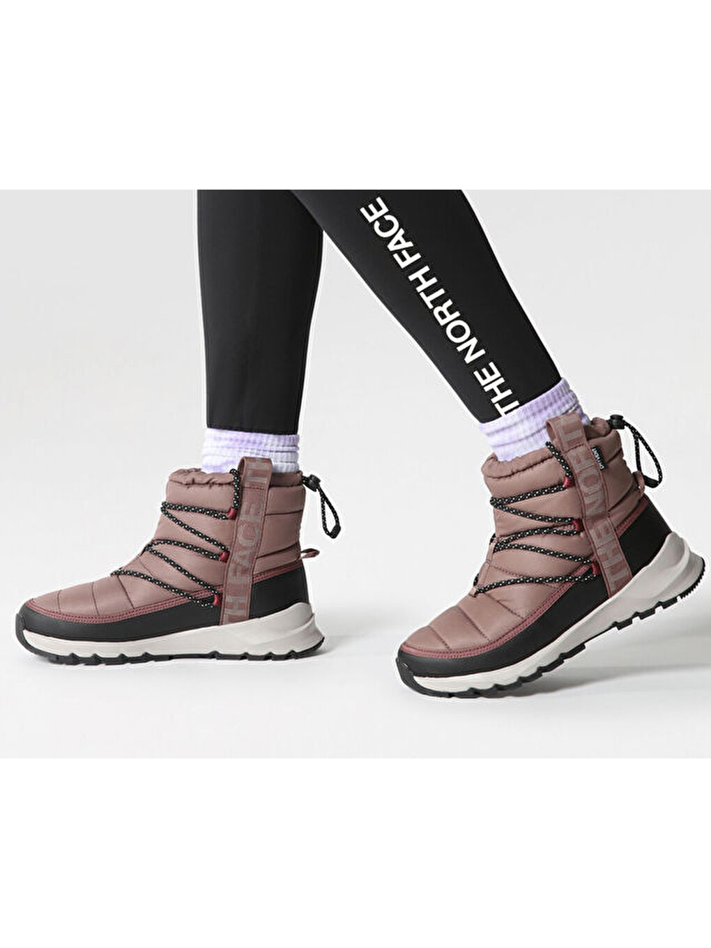 Karışık W Thermoball Lace Up Wp Kadın Kar Botu Nf0a5lwd7t41 Renkli-4