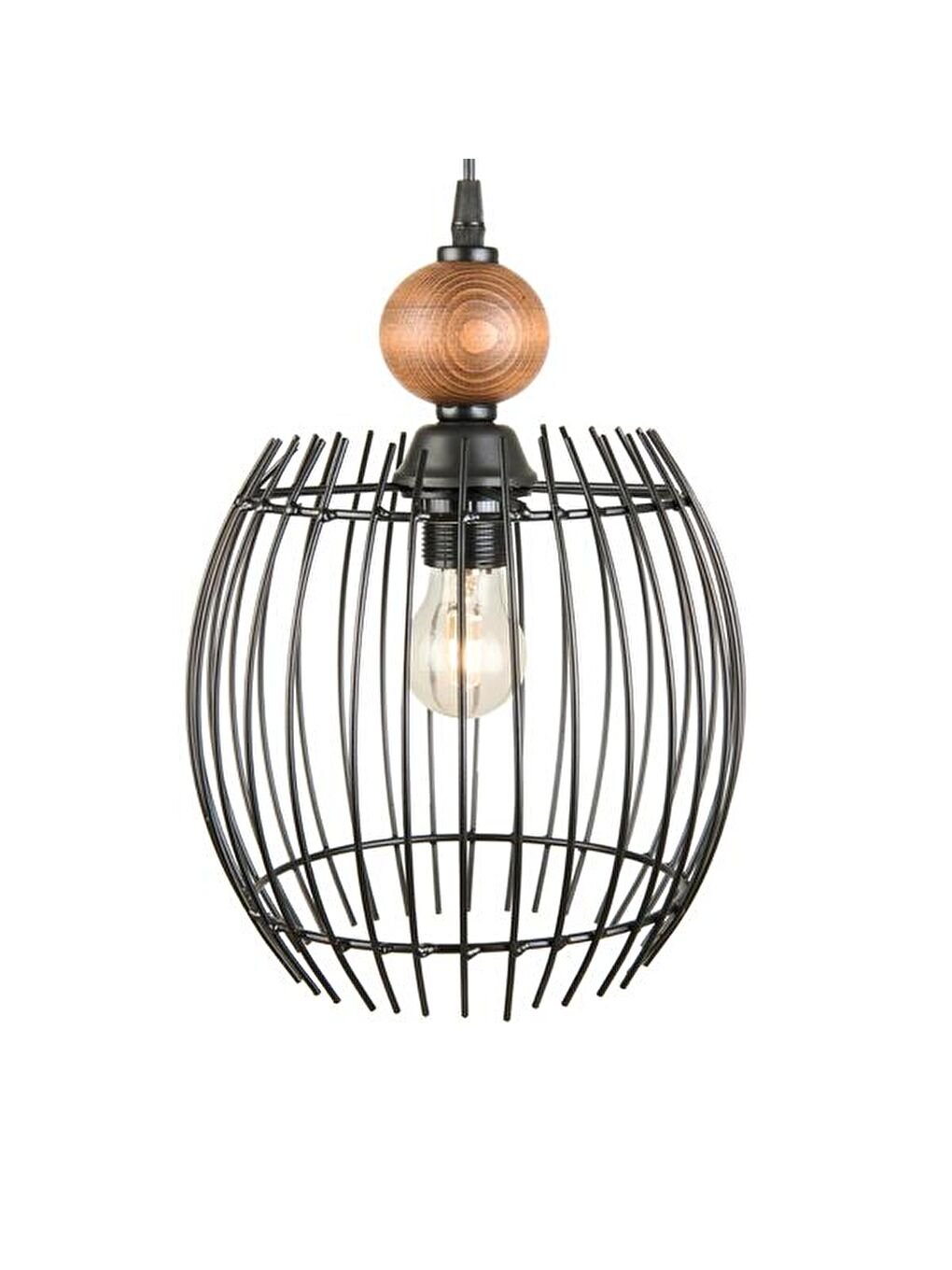 Fiorenze Metal Sarkıt - Siyah - 80 cm-3