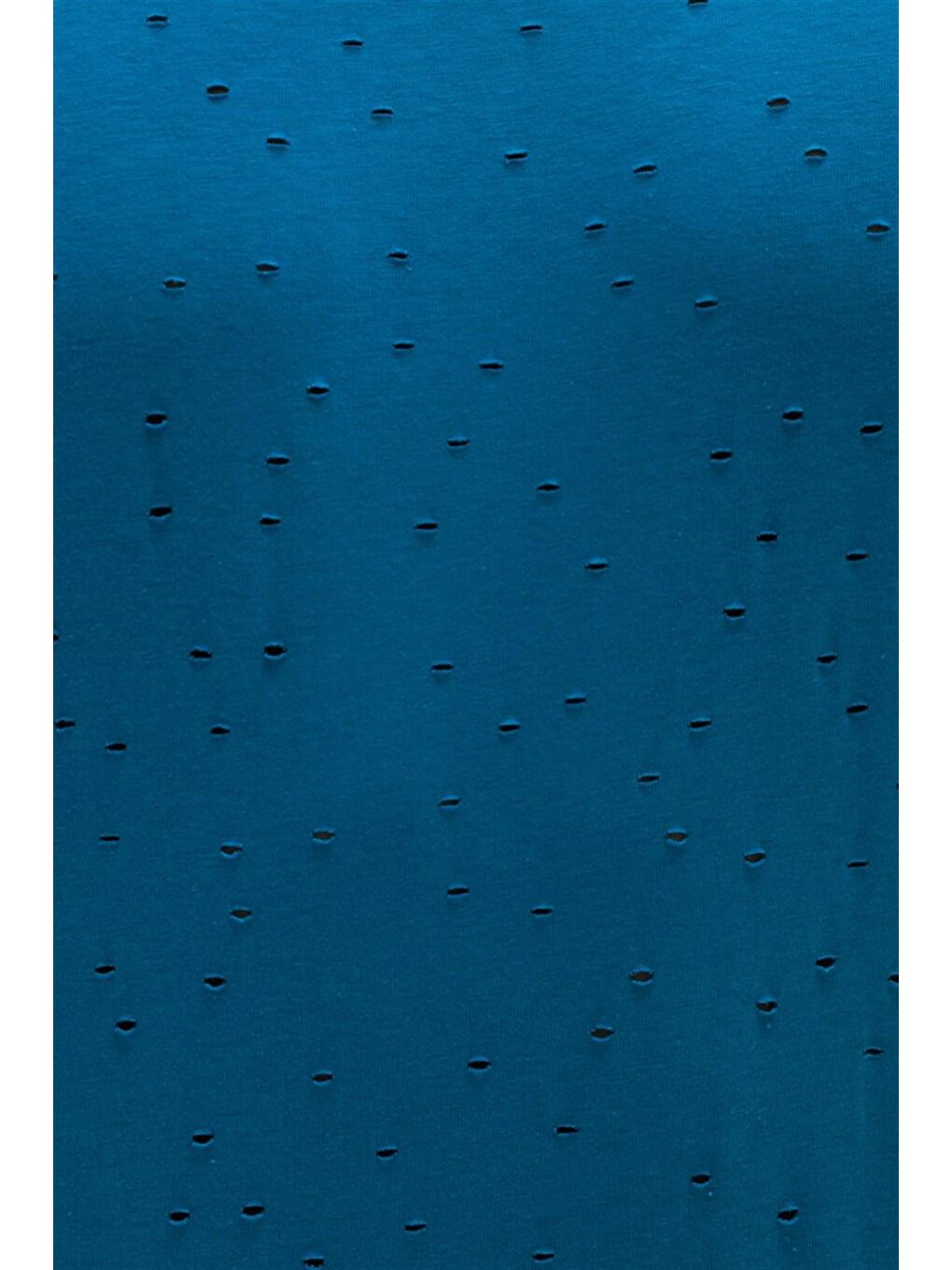 Kapüşonlu Atlet Turkuaz 2893-10