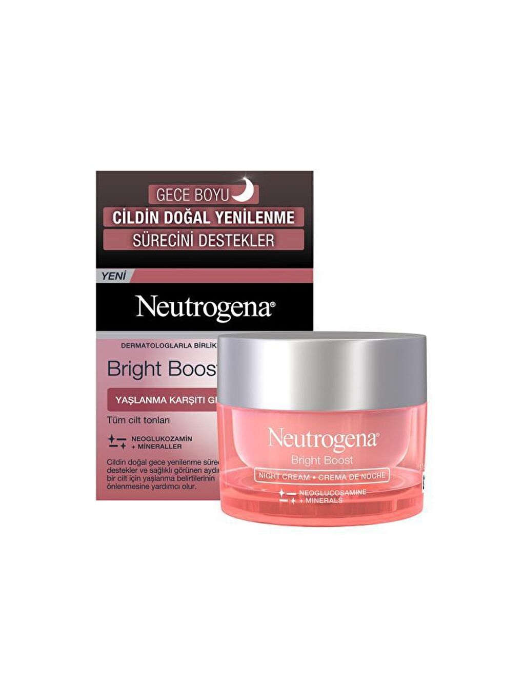 Neutrogena Renksiz Bright Boost Gece Kremi 50 ml - 1