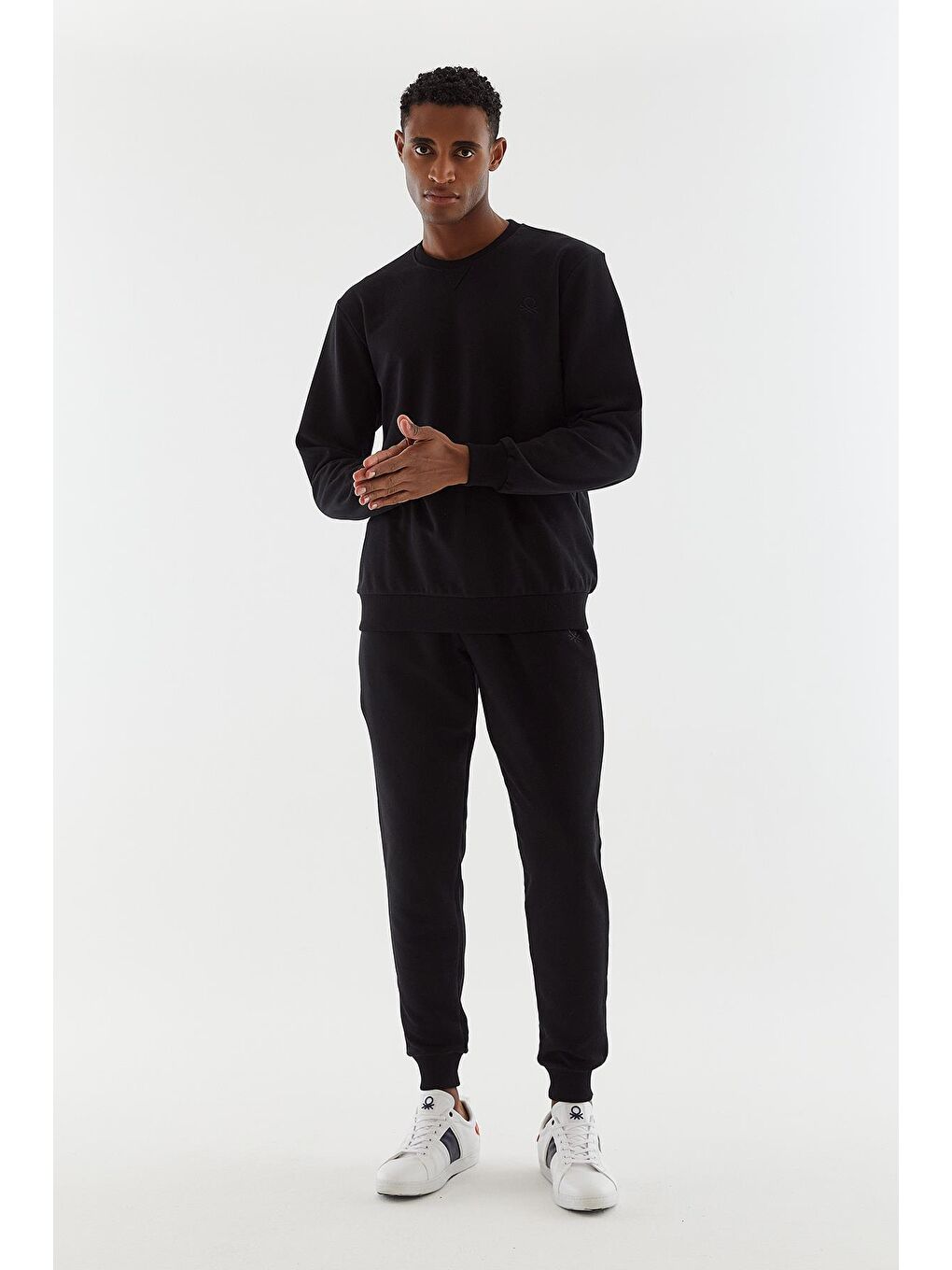 Siyah Erkek Eşofman Altı-5