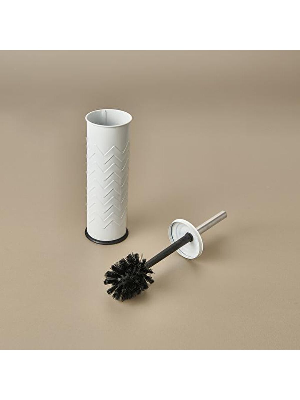 Bath Desenli 2'li Banyo Seti - Beyaz-1