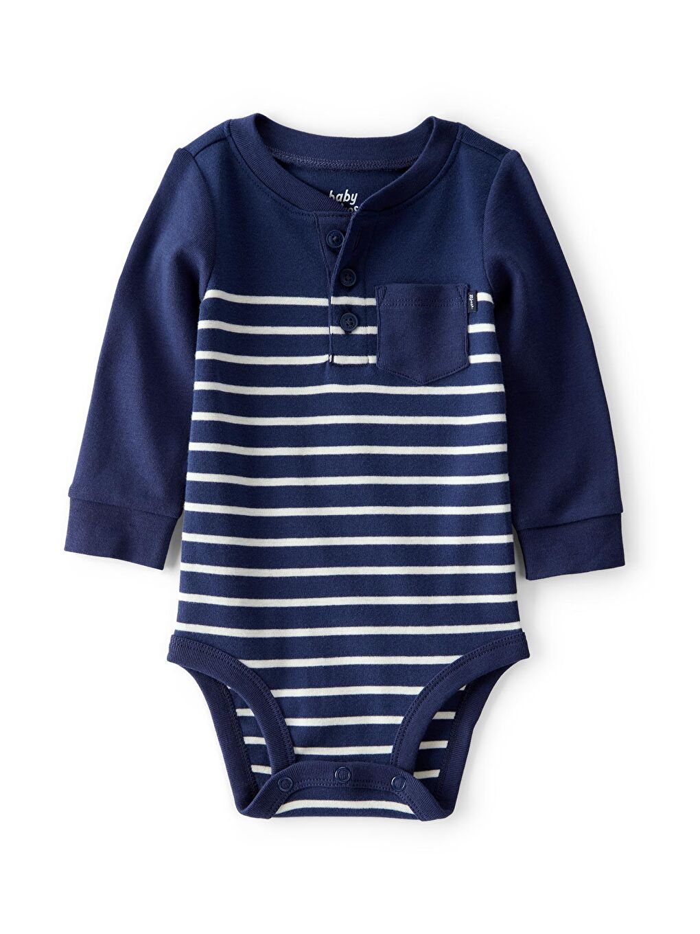 Erkek Bebek Ekru Body