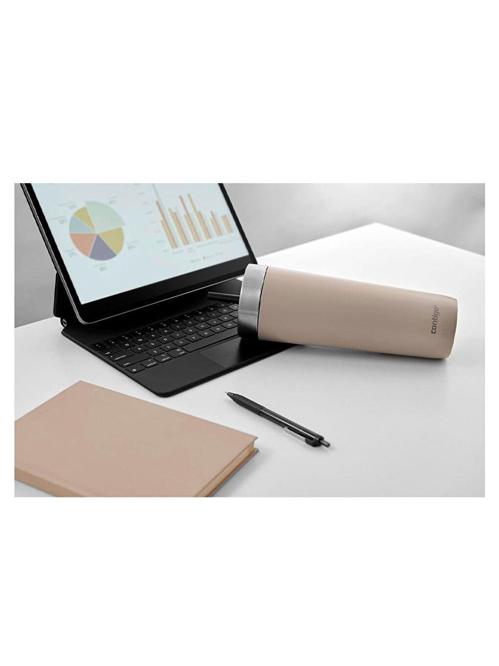 Renksiz Spillproof Tumbler 720ml Latte 2212973-1