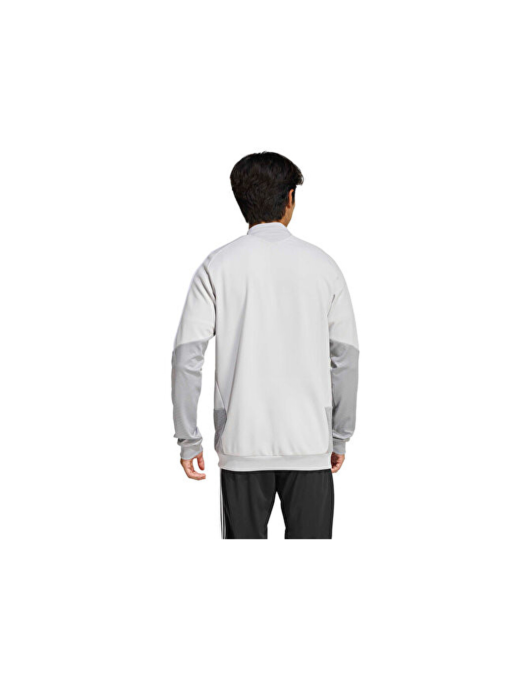 Tiro26c Tr Jkt Erkek Futbol Kamp Fermuarlı Sweatshirt Ka7677 Beyaz-2