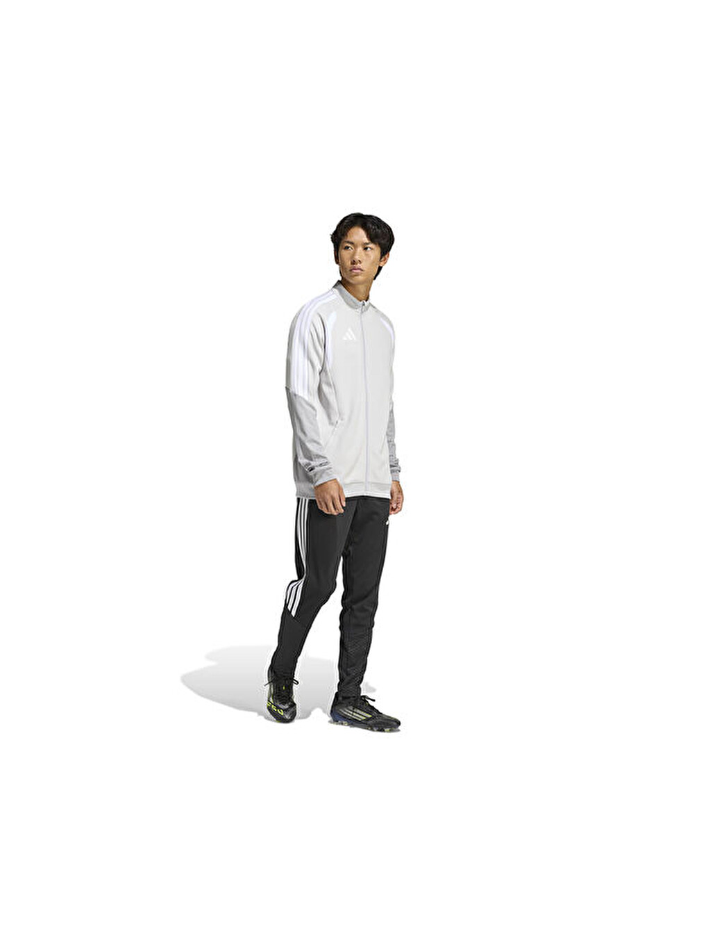 Tiro26c Tr Jkt Erkek Futbol Kamp Fermuarlı Sweatshirt Ka7677 Beyaz-5