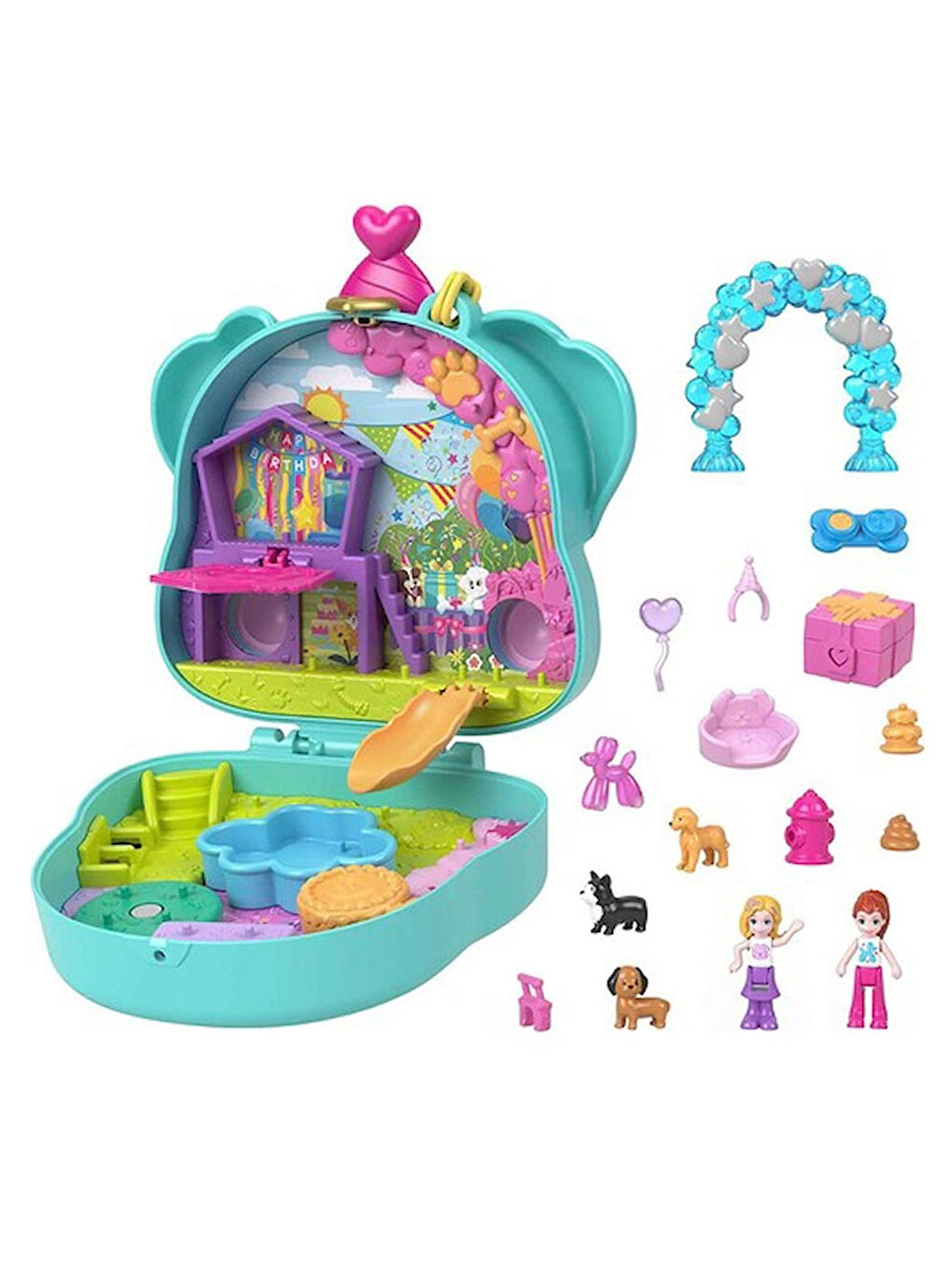 Polly Pocket Renksiz Polly Pocket ve Maceraları Micro Oyun Setleri FRY35-HKV30