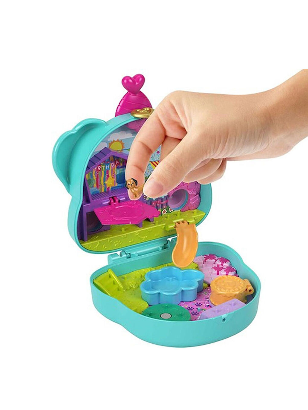 Polly Pocket Renksiz Polly Pocket ve Maceraları Micro Oyun Setleri FRY35-HKV30 - 1