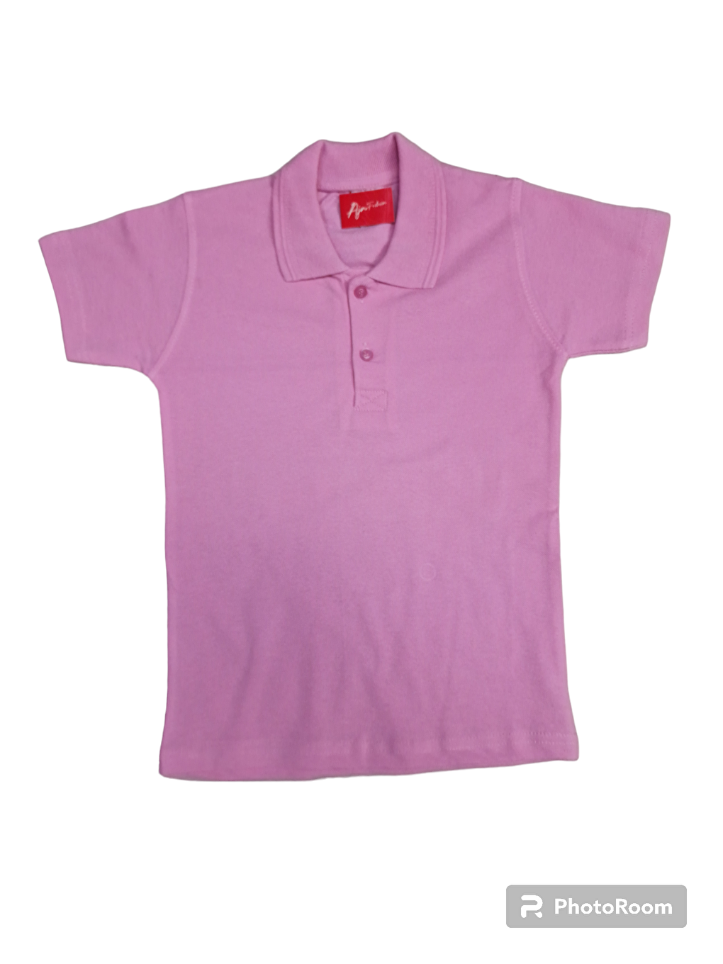 ajn Pembe Kids Polo Yaka Basic Kısa Kollu Erkek Çocuk Tişört - 4