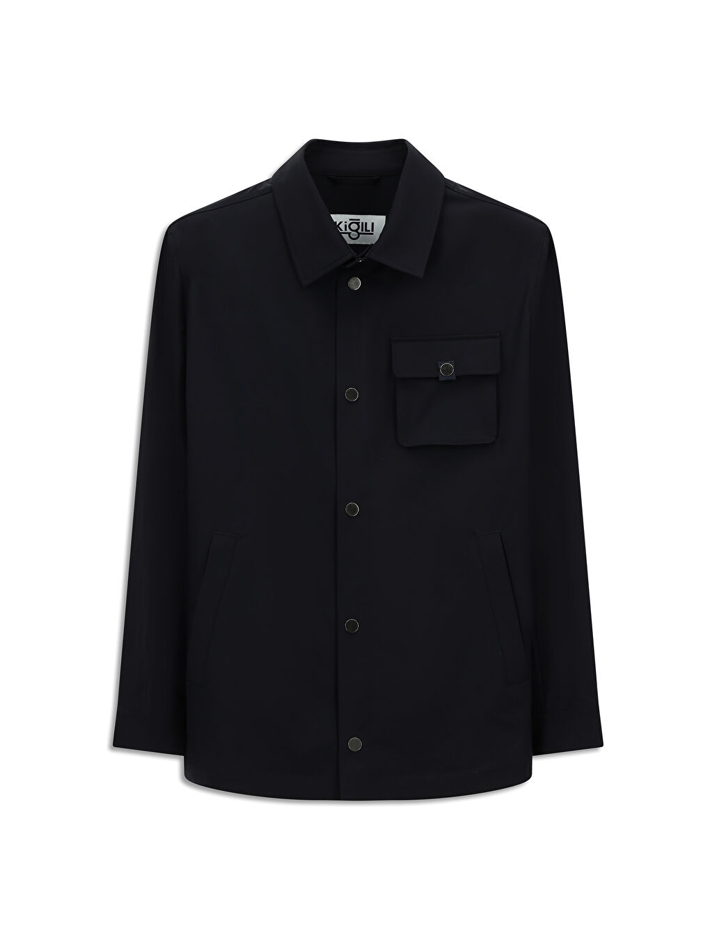 Lacivert Spor Mevsimlik Mont-6