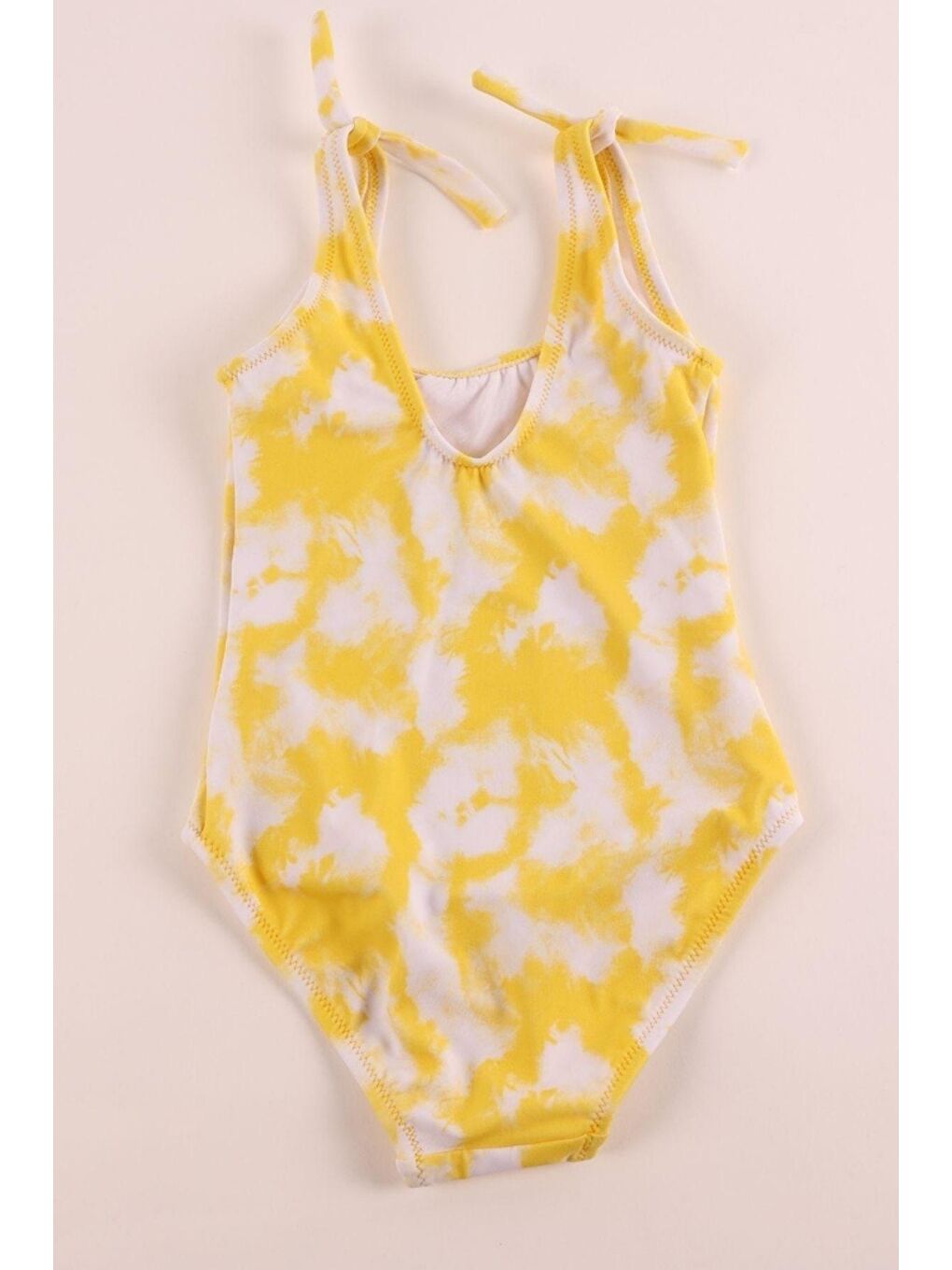 Bear On The Run Kız Çocuk Mayo Sarı-1