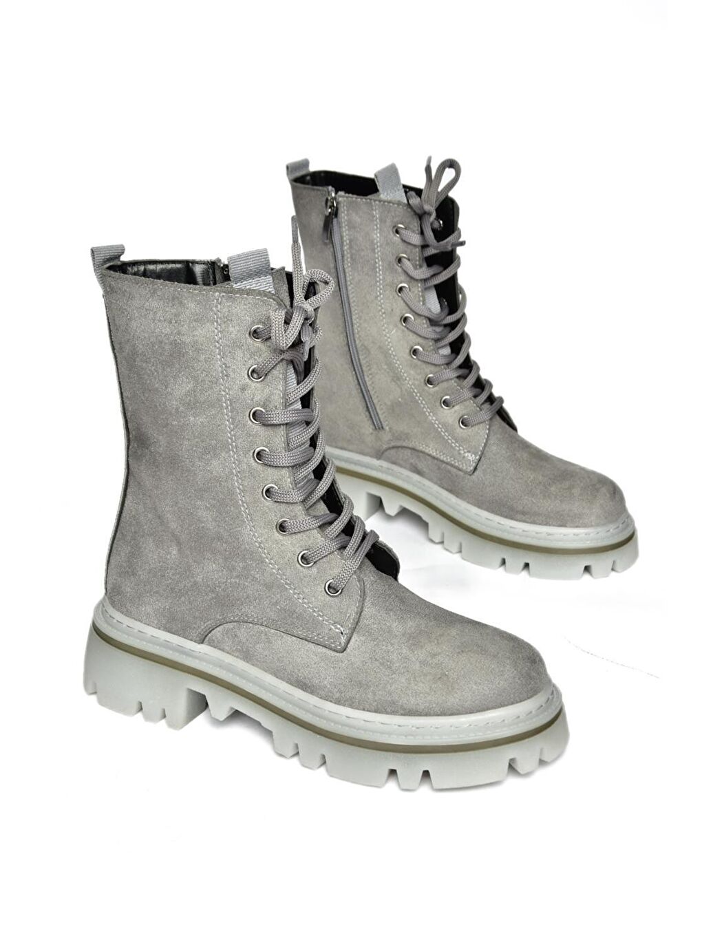 R5248022 Gri Kadın Bot-4
