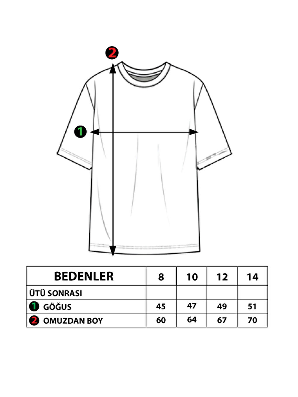 Yeşil Unisex Çocuk Reflektör Baskılı Tişört-2