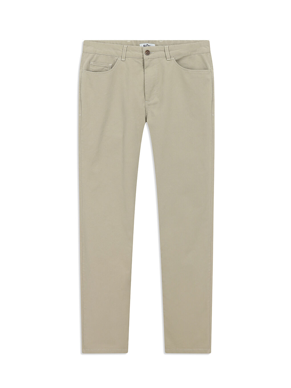 Kahverengi Regular Fit Elastanlı Kanvas / Chino Pantolon-6