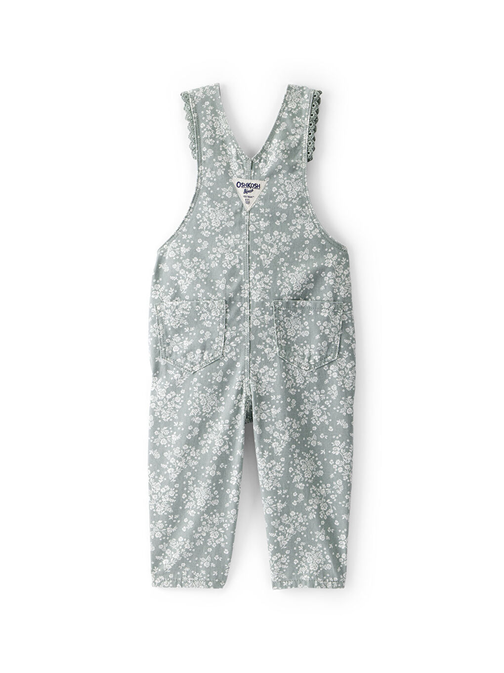 Kız Bebek Yeşil Salopet-1