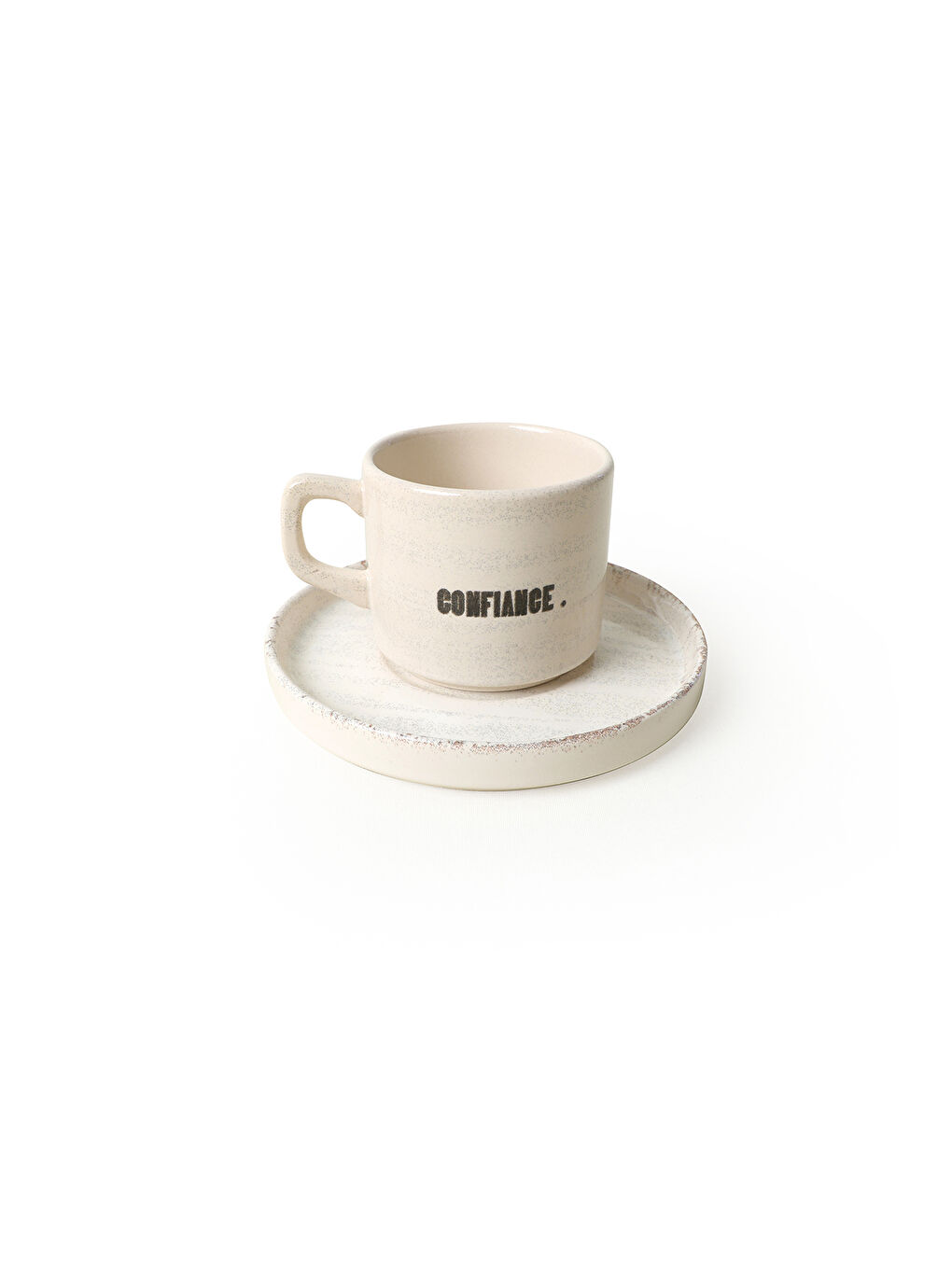 Keramika Karişik Deep Collection Mottolu Stackable Çay Takımı 12 Parça 6 Kişilik - 7