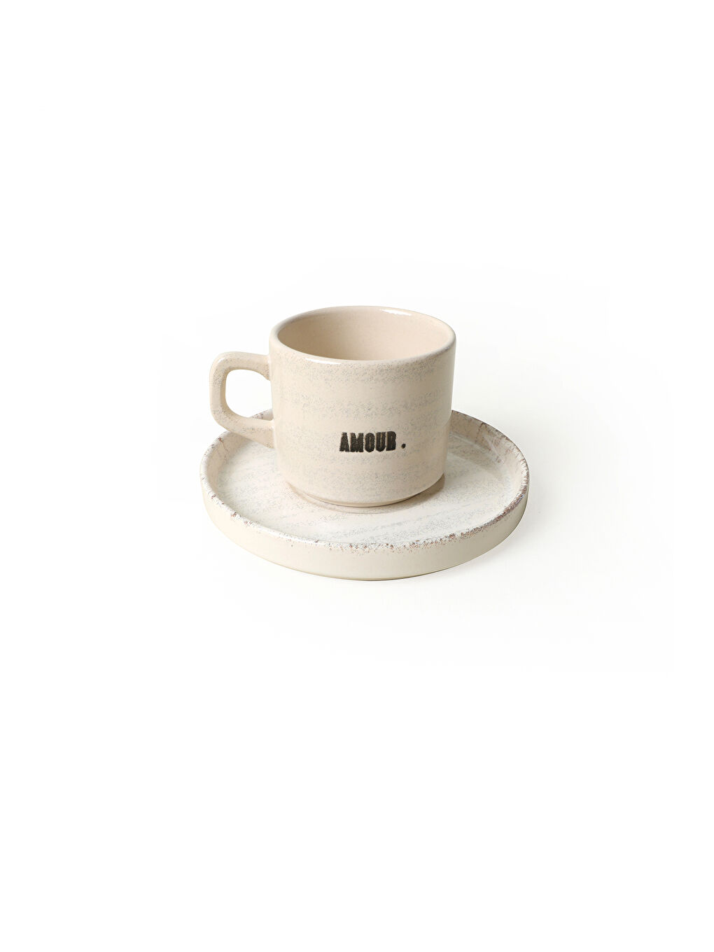 Keramika Karişik Deep Collection Mottolu Stackable Çay Takımı 12 Parça 6 Kişilik - 8