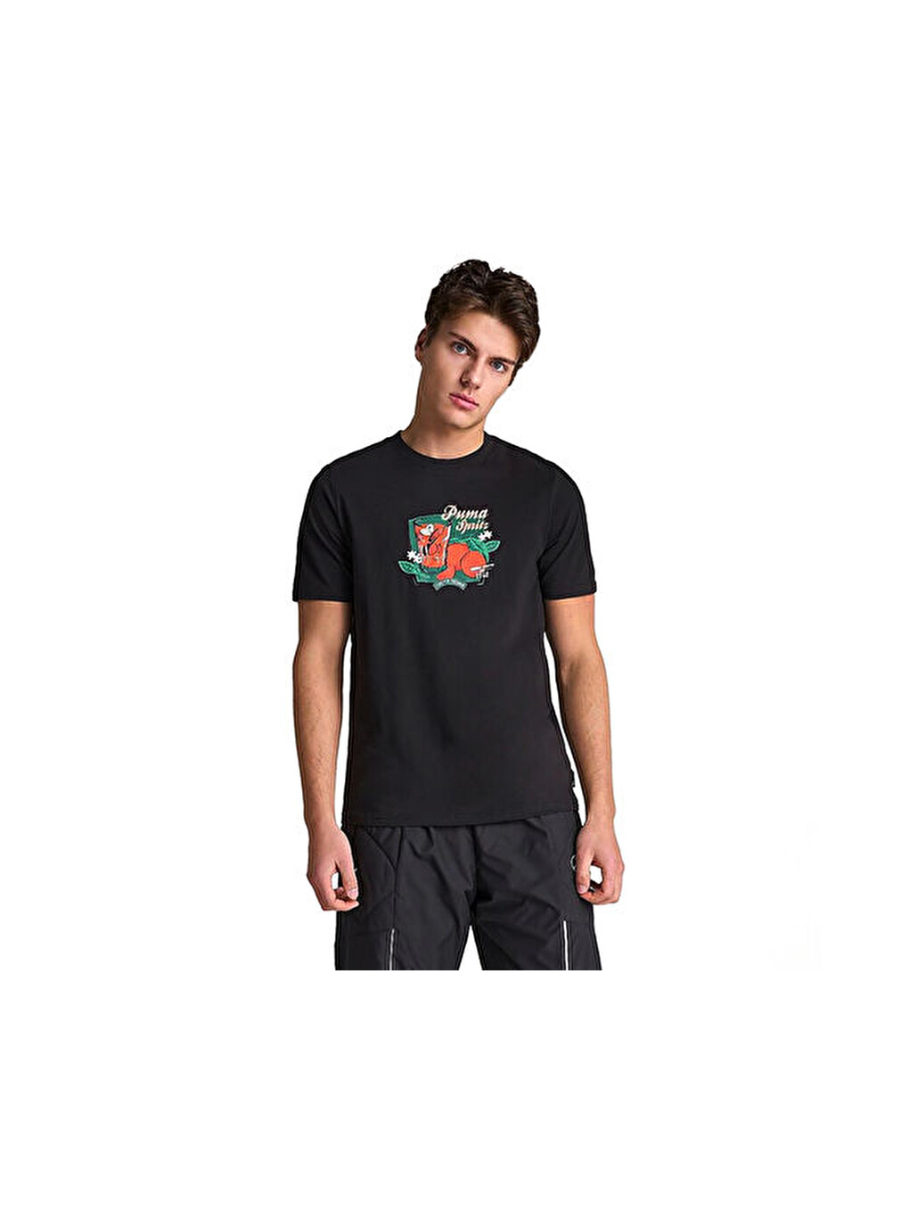 Graphics Spritz Tee Erkek Günlük Tişört 62541401 Siyah-2