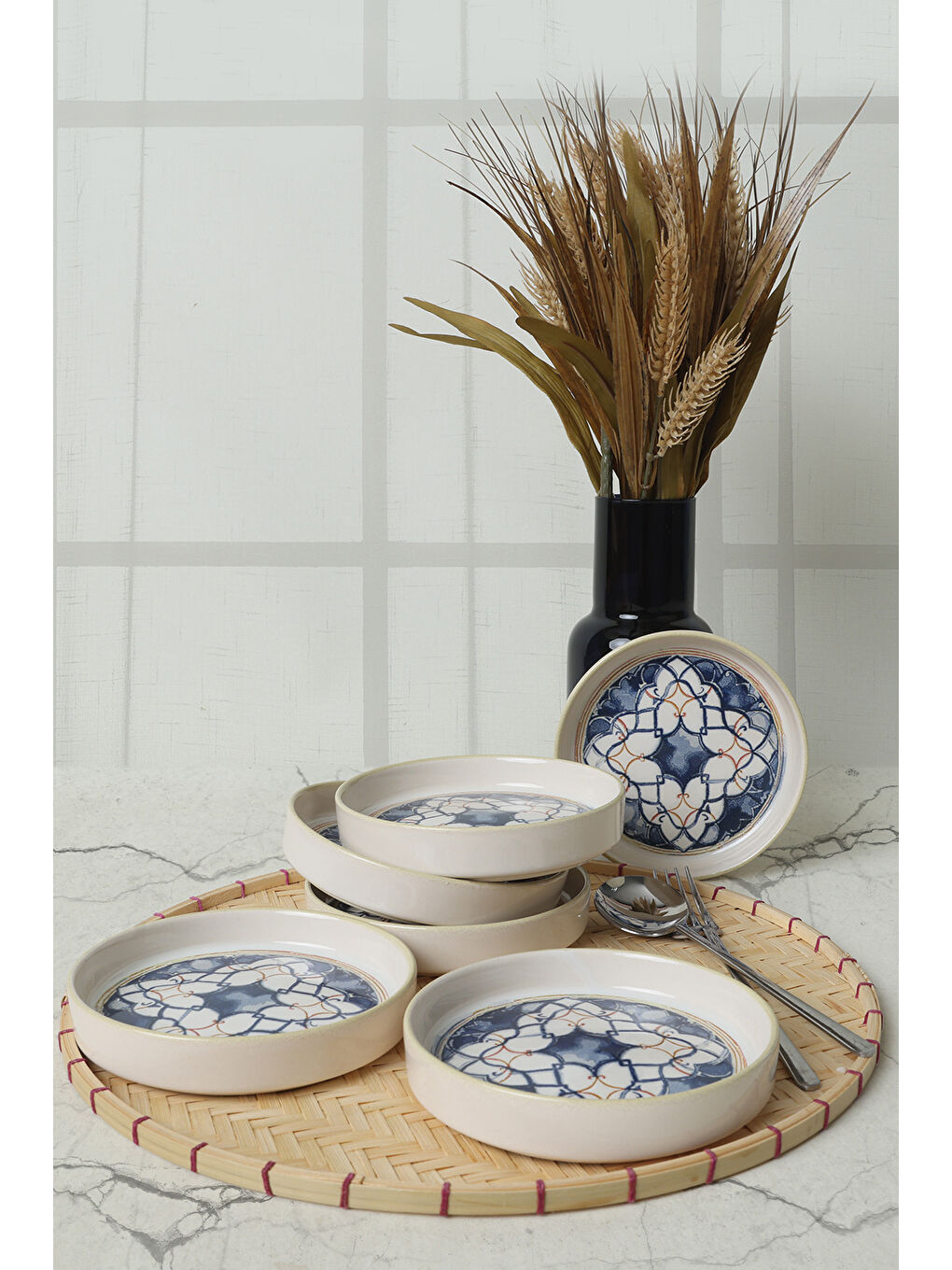 Karışık Wave Flow Stackable Çerezlik / Sosluk 14 Cm 6 Adet-2