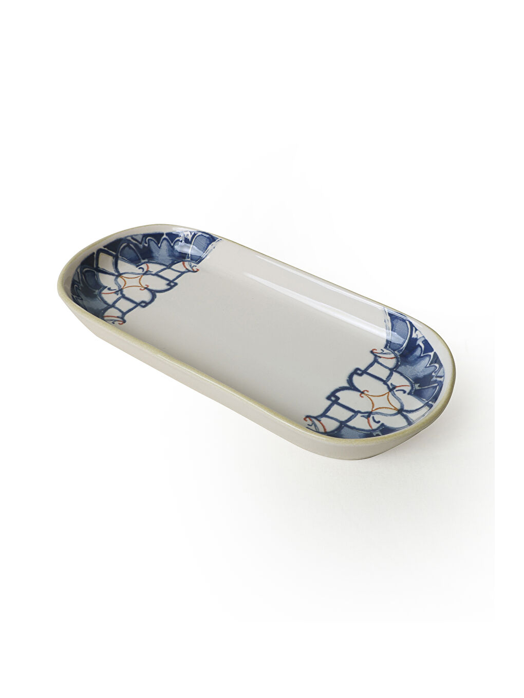 Karışık Wave Flow Noyan Kayık Tabak 26 Cm 2 Adet-4