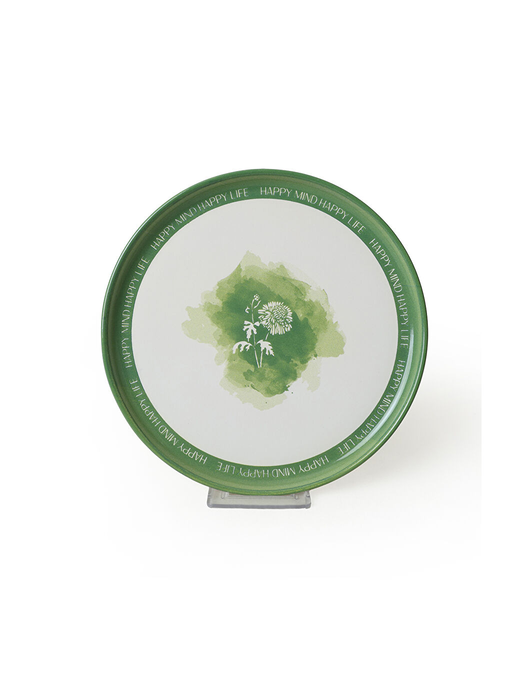 Karışık Flowers Mottolu Nordic Pasta Tabağı 22 Cm 4 Adet-6