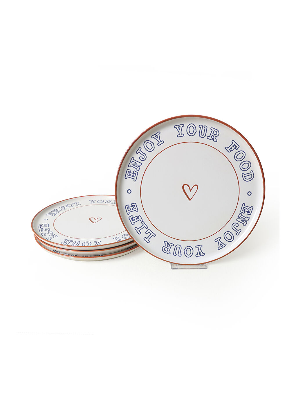Karışık Enjoy Your Food Nordic Servis Tabağı 28 cm 4 Adet-5