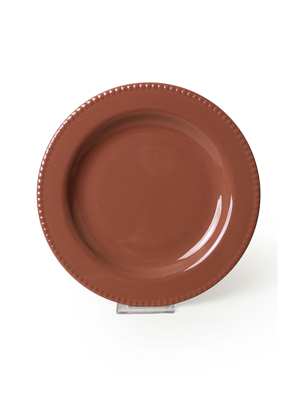 Kahverengi Bella Servis Tabağı 27 Cm 6 Adet-4