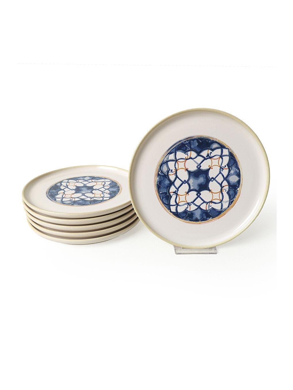 Karışık Wave Flow Nordic Pasta Tabağı 22 Cm 6 Adet-7