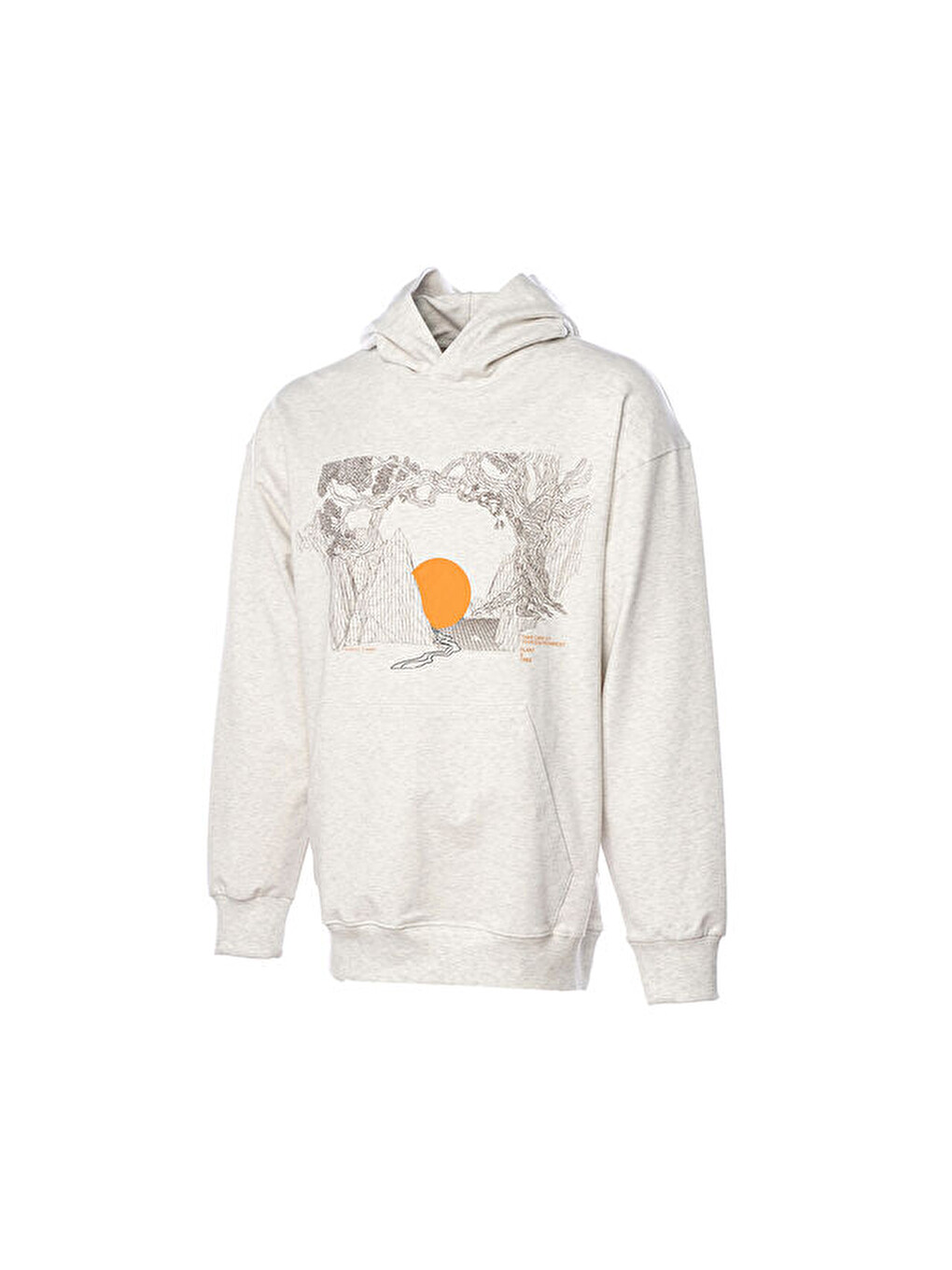 Ekru Hmlelroy Hoodie Erkek Günlük Sweatshirt 921847-2006 Krem