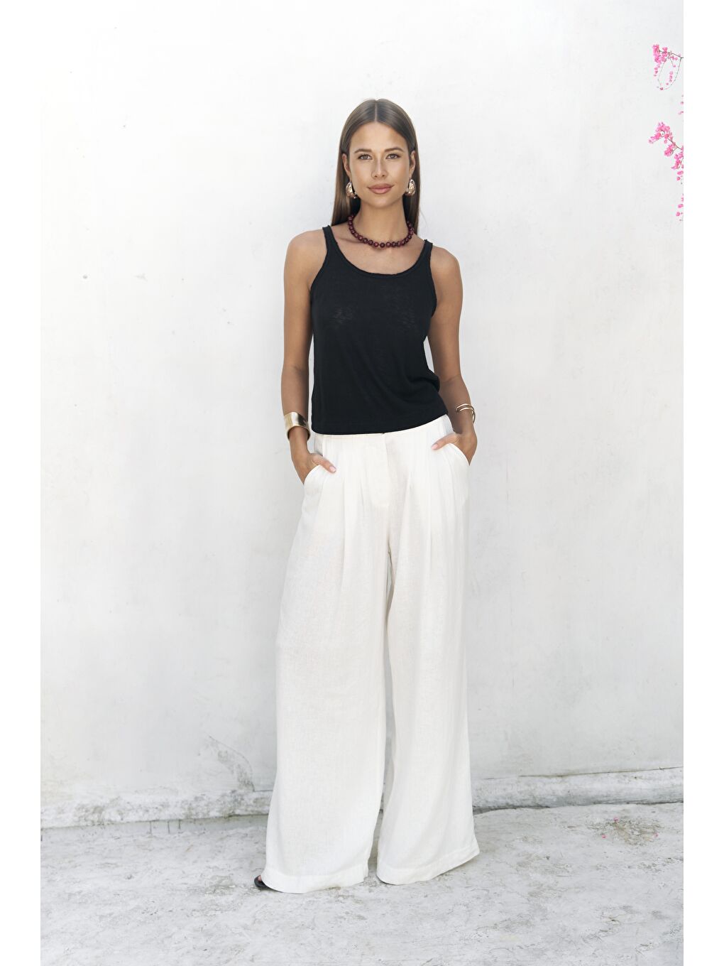 Salnor Basic Siyah Crop-5