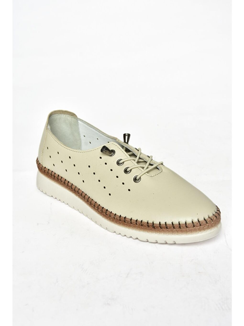 P5555081 Bej Kadın Ayakkabı-5