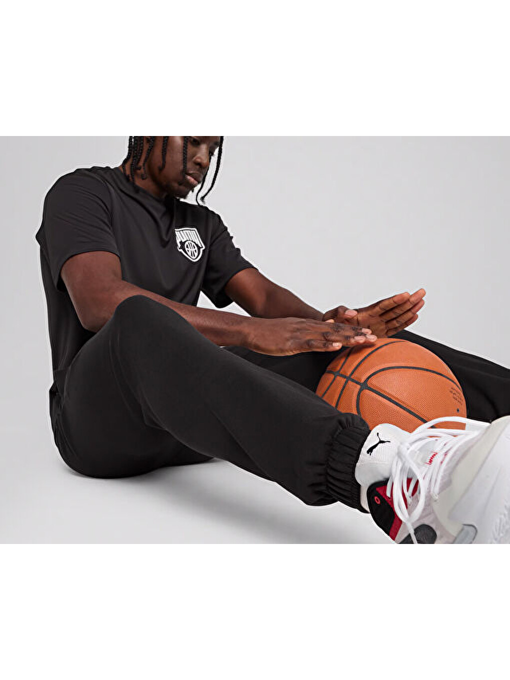 Posterize Sweatpant Erkek Günlük Eşofman Altı 63030701 Siyah-3