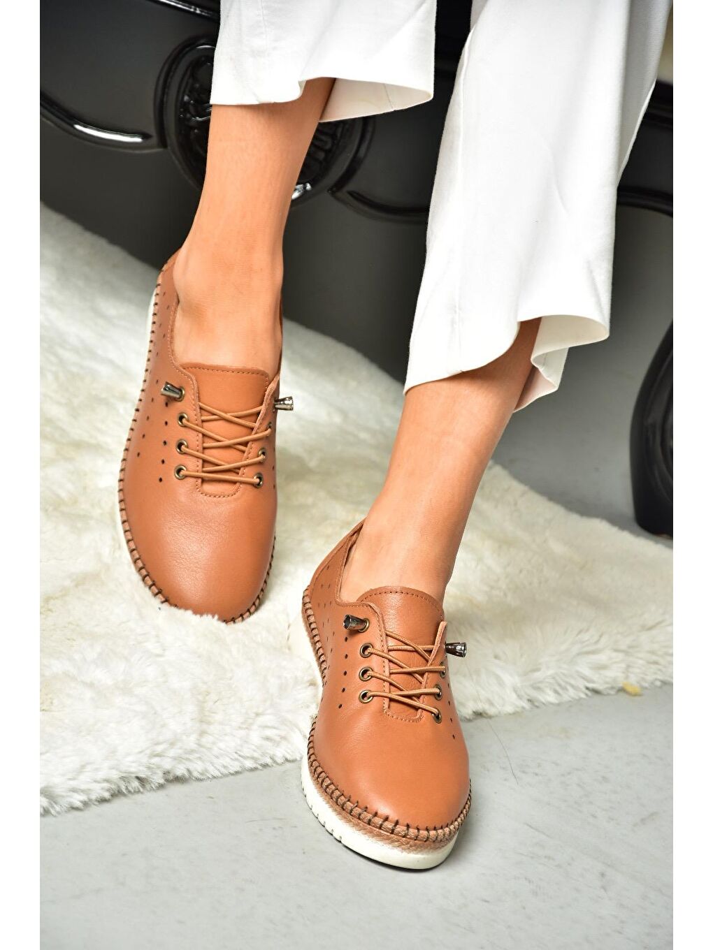 Kahverengi P5555081 Taba Kadın Ayakkabı-1